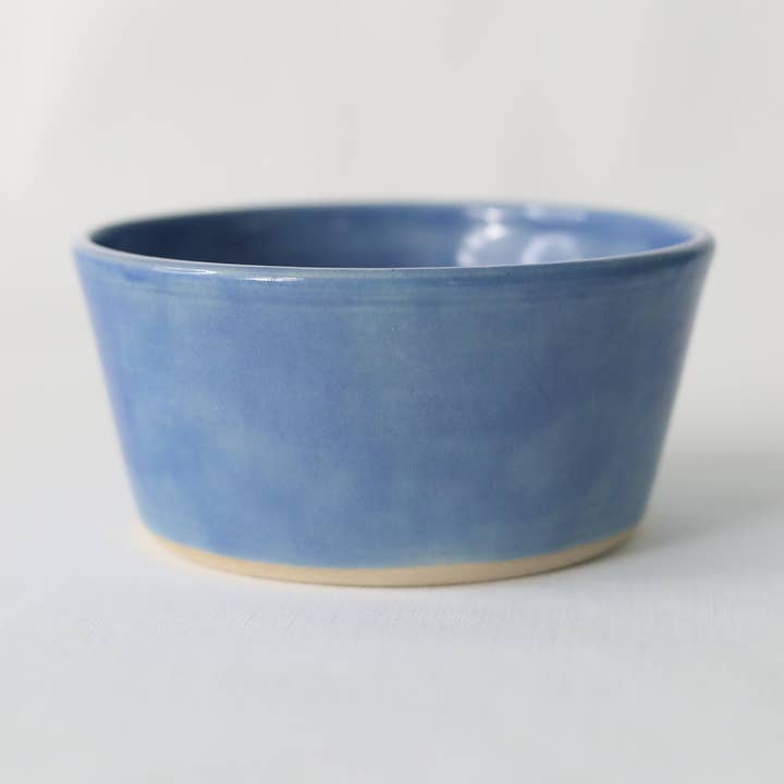 Pacific Blue Classic Breakfast Bowl for wholesale by Katie L Thompson Designs