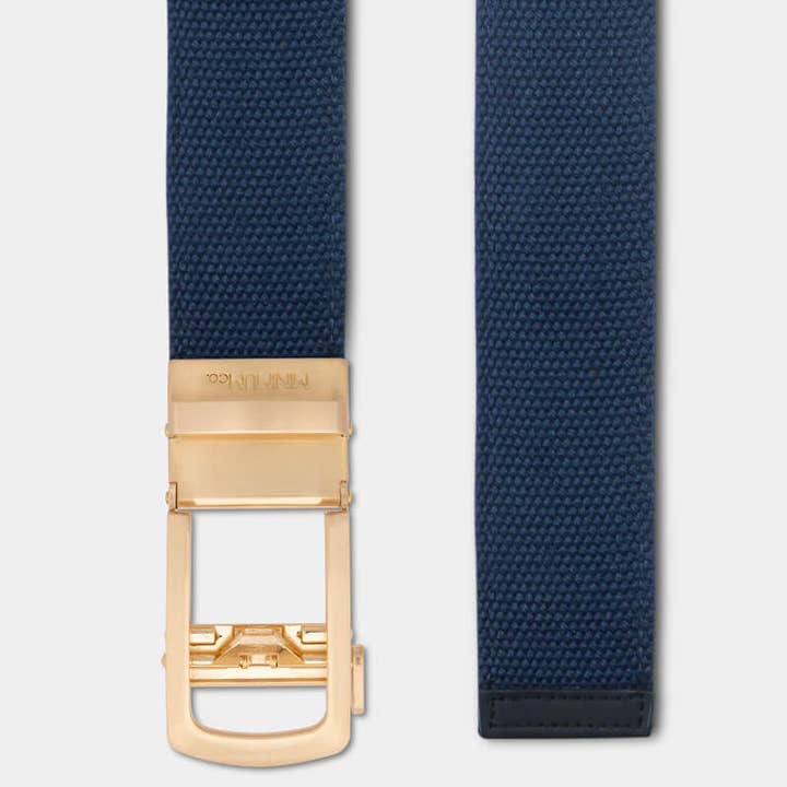 Gold | Canvas Belt for wholesale by Minimum Co.