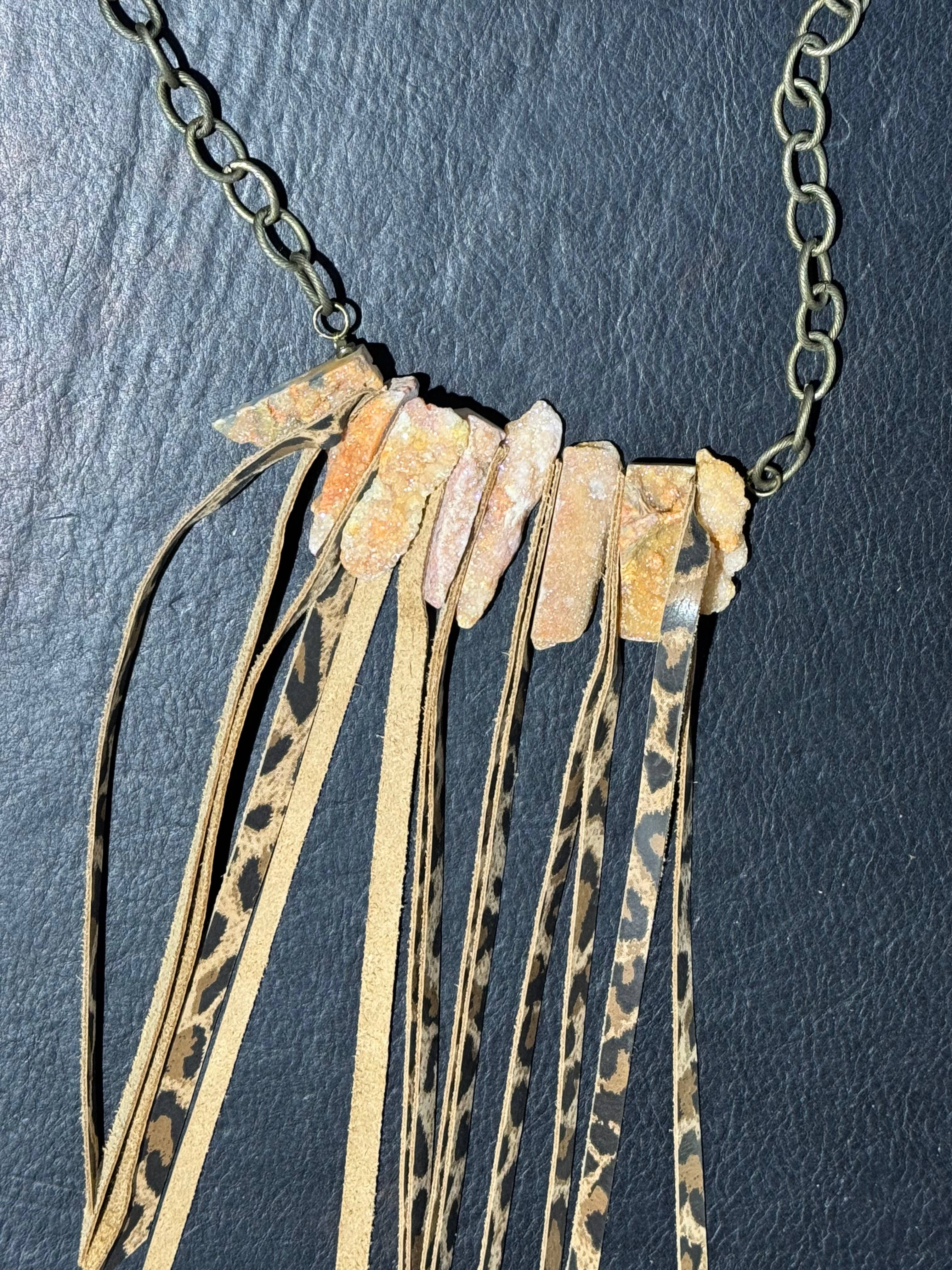 Sandra Ling Designs - Wholesale Beaded/Pearl Necklace - 🪶 Desert Dancer Collection– Spirit Fringe Necklaces2