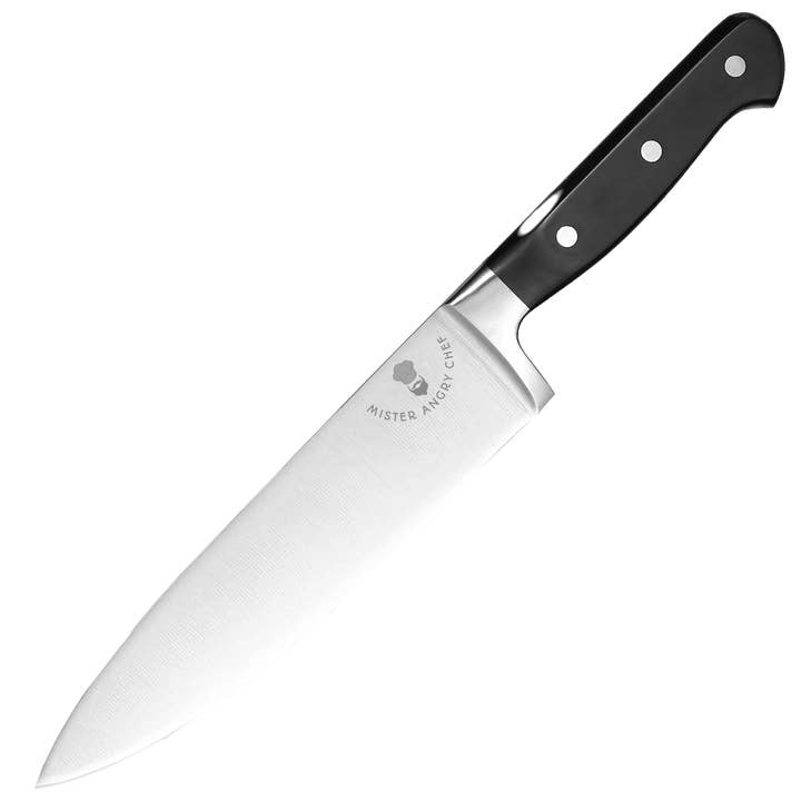 Couteau de chef de 8 po, professionnel, manche en ABS pour la vente par Mister Angry Chef LLC