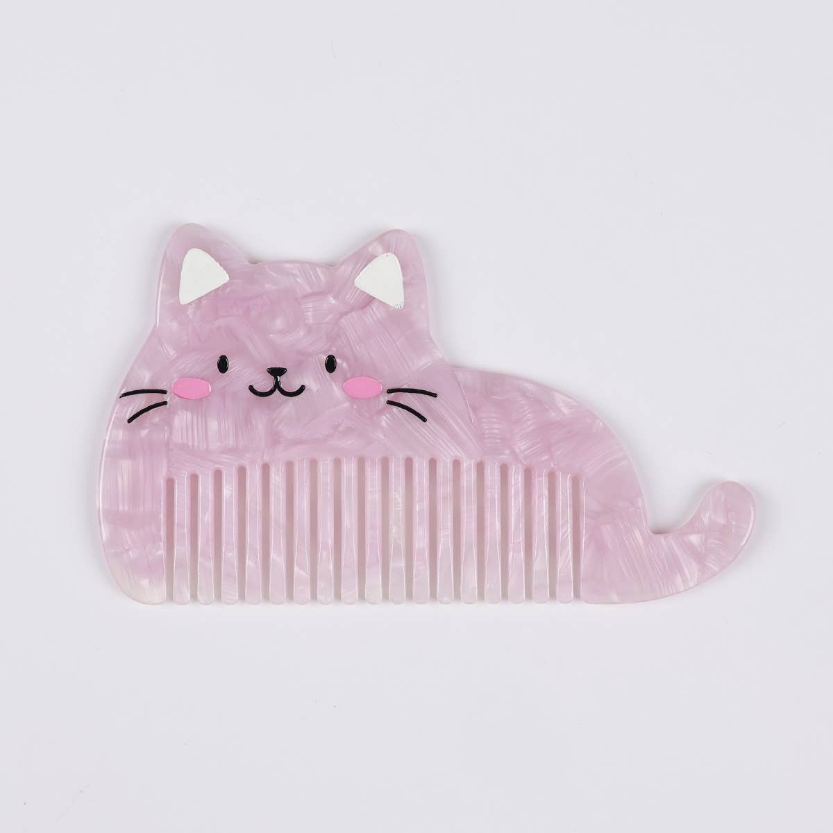 SoapElenGlen - Vente Peigne/brosse à cheveux - Peignes à cheveux en forme de chat mignon pour coiffures douces6