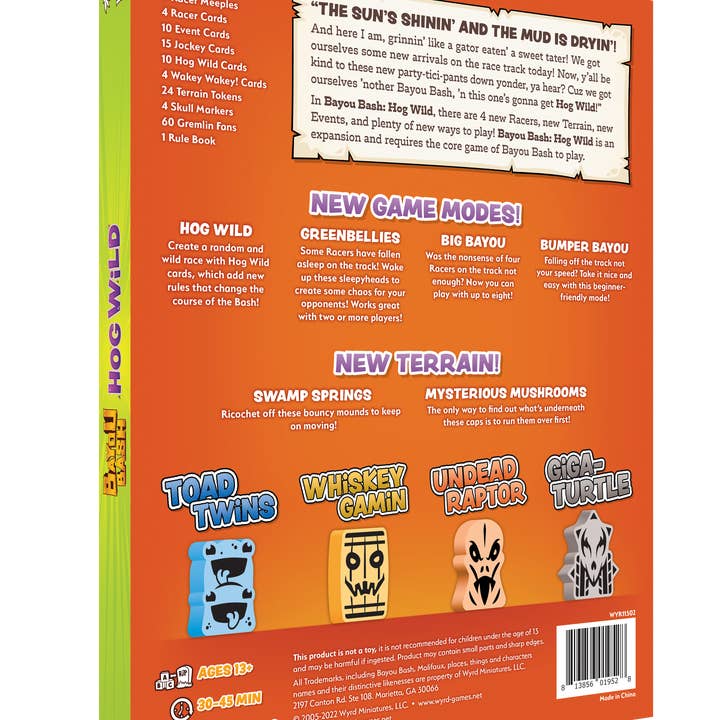 Wyrd Games - Wholesale Card Game - Bayou Bash: Hog Wild Expansion1