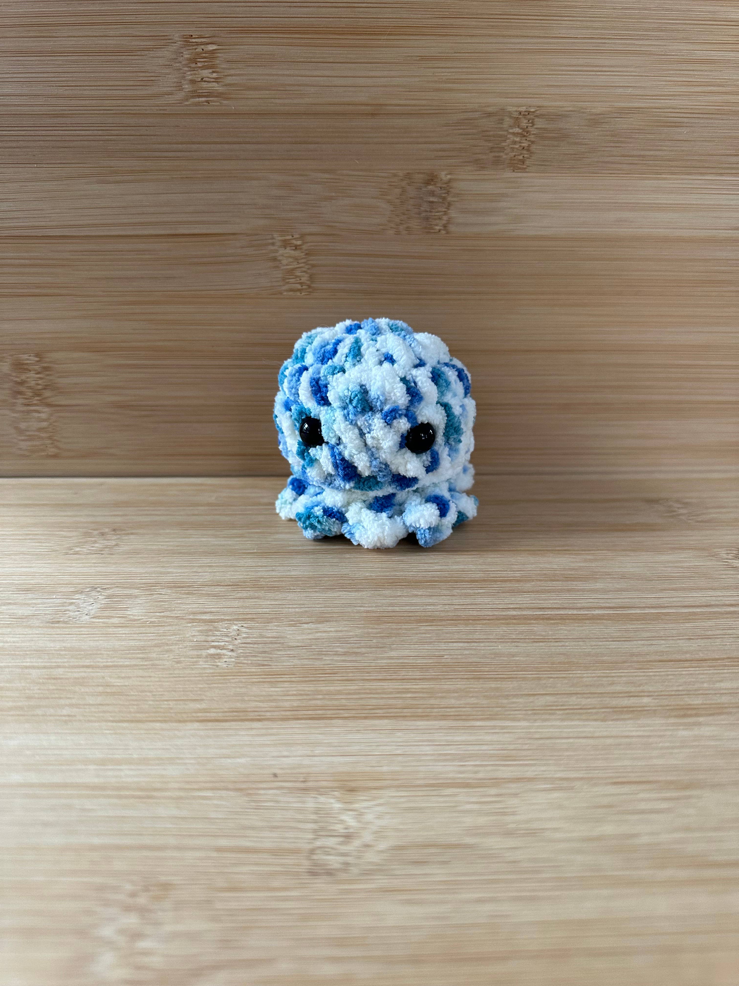 Cool Beanz Crochet - Venta al por mayor Peluche - Niños y bebés - Pulpo de ganchillo para llevar en el bolsillo - Colores surtidos/sorpresa2