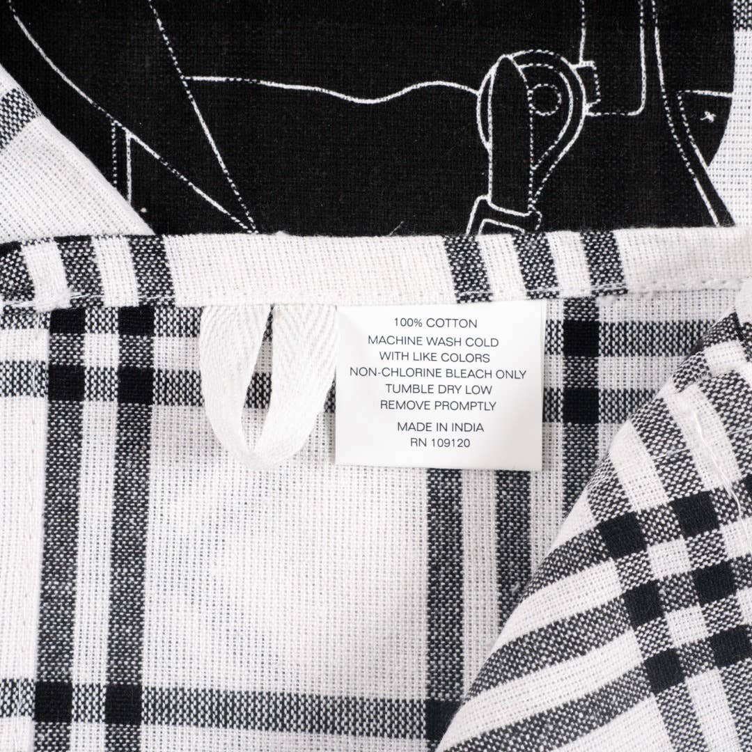 KAF Home - Wholesale Tea Towel - Western/Ranch Themed 100% Cotton Kitchen Towel - 18" x 28"4