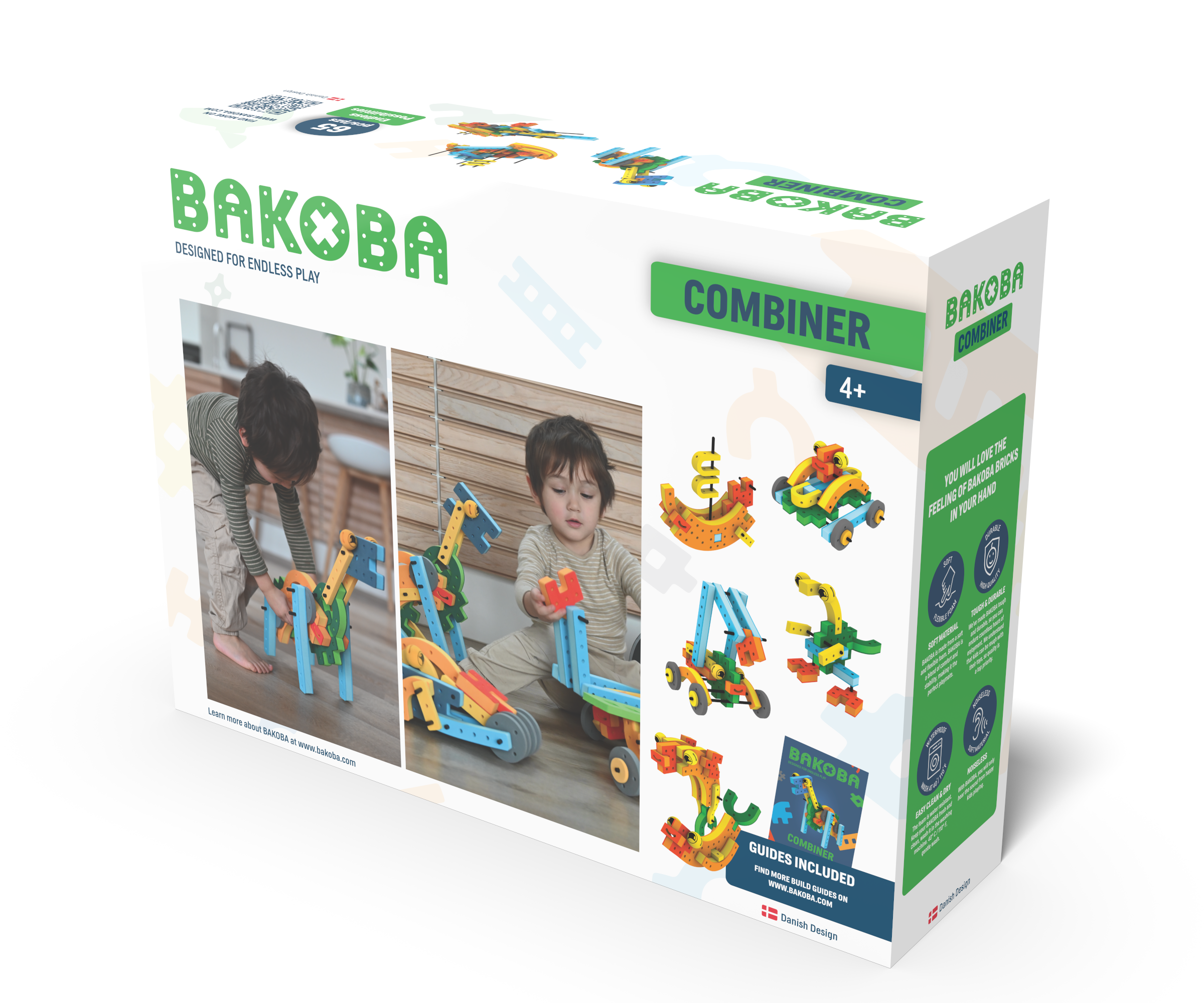 BAKOBA - Wholesale Building Set - Kids - BAKOBA Combiner Building set 65 pcs1
