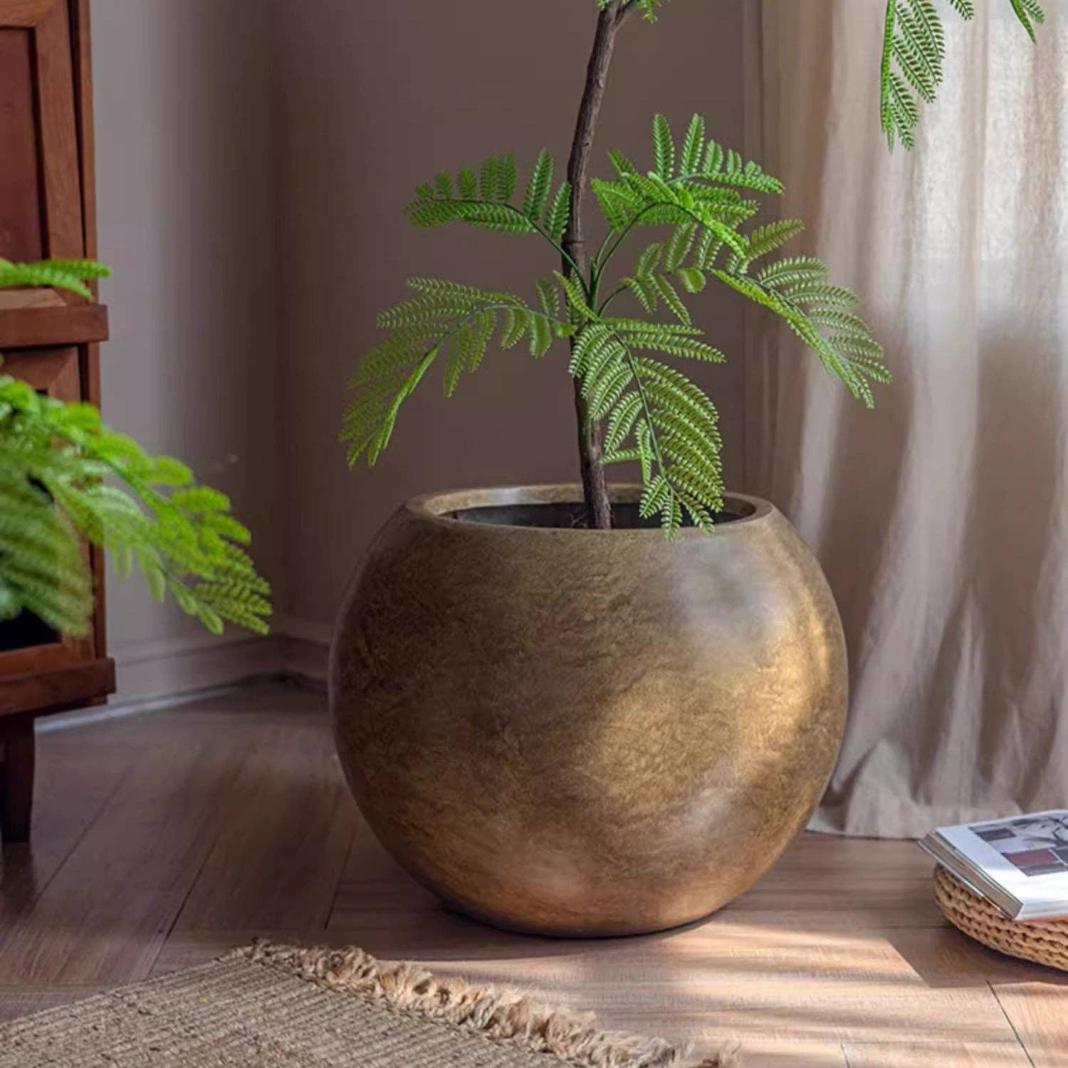 Rustic Reach - Vente Pot - Pot rond en argile et magnésium5