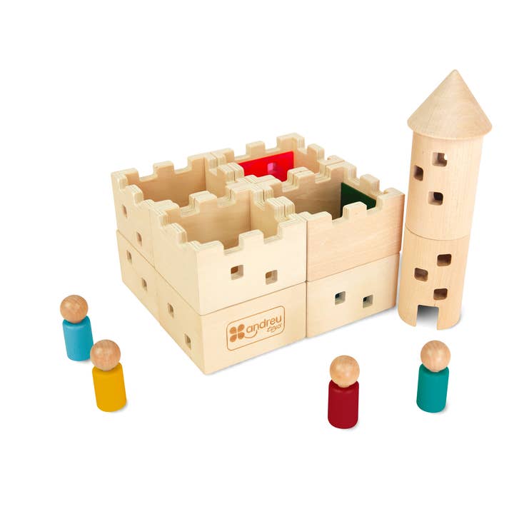 TOYS SERVICE, SL. -ANDREU TOYS- - Wholesale Wood Toy - Kids - TRANSLUCENT CASTLE0