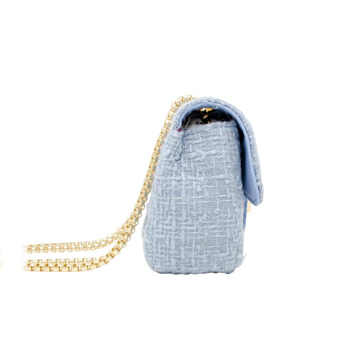 Tiny Treats and ZOMI GEMS - Wholesale Crossbody Bag - Kids - Classic Large Tweed Handbag