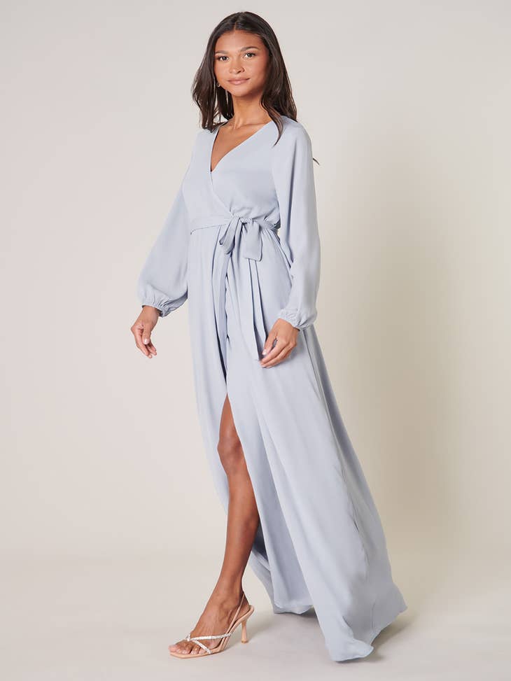 Wholesale Wholehearted Faux Wrap Maxi Dress for your store - Faire