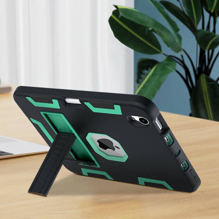 AICase - Wholesale Laptop/Tablet Case - Men's - iPad Mini 6 Hybrid Heavy Duty Shockproof Armor Stand Cover Case8