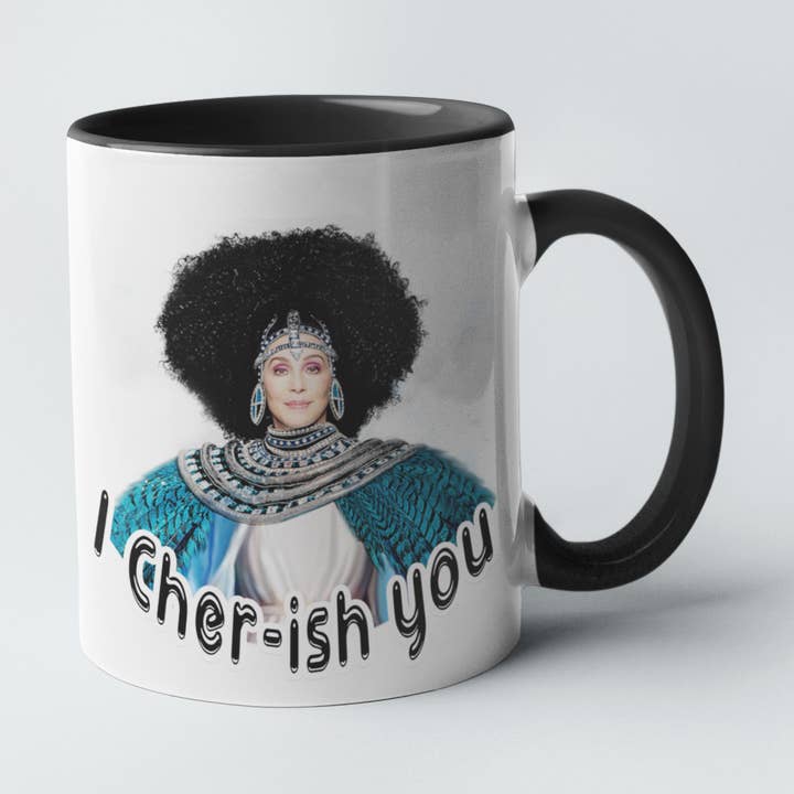I Cher ish You Coffee Mug for wholesale by Calm Down Caren