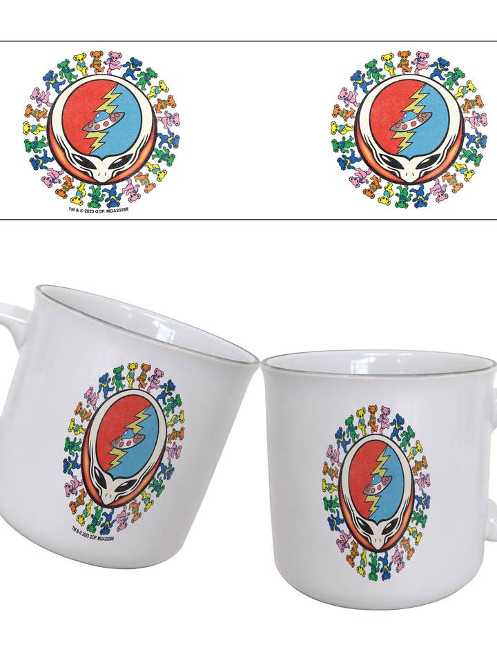 Grateful Dead - UFO Logo 20oz Camper Mug for wholesale by Pyramid America
