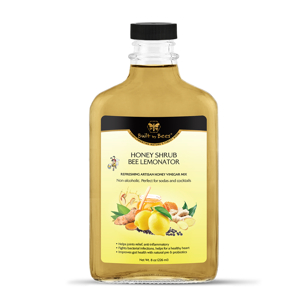 Built by Bees - Wholesale Cocktail Mix/Syrup - Bee Lemonator Honey Cocktail Mix0
