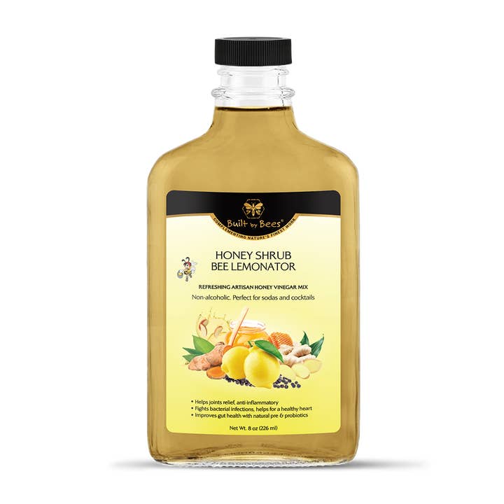 Built by Bees - Wholesale Cocktail Mix/Syrup - Bee Lemonator Honey Cocktail Mix0