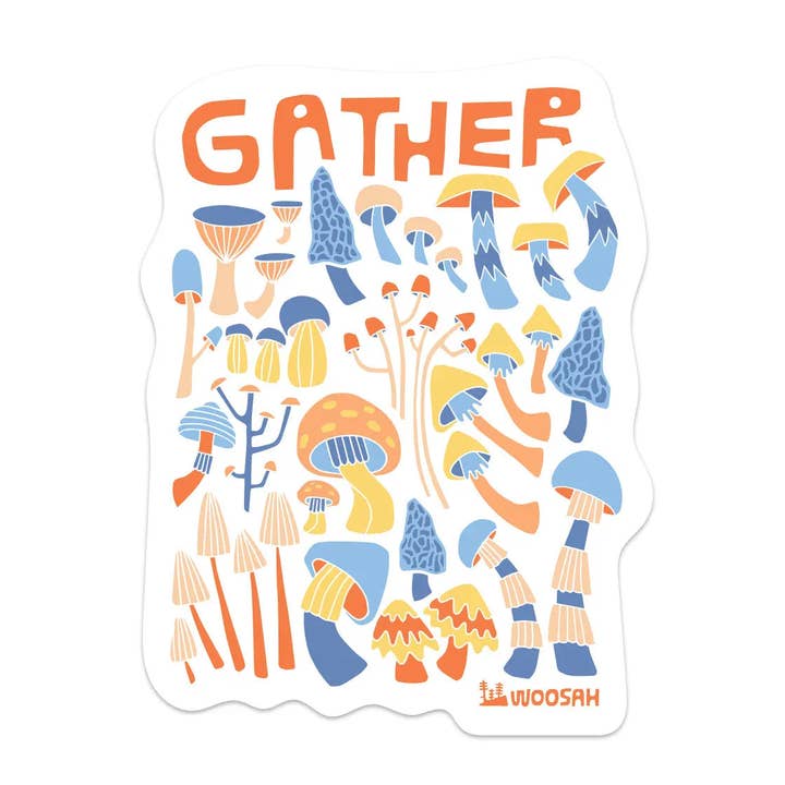 Rassembler l'autocollant pour la vente par Woosah Outfitters