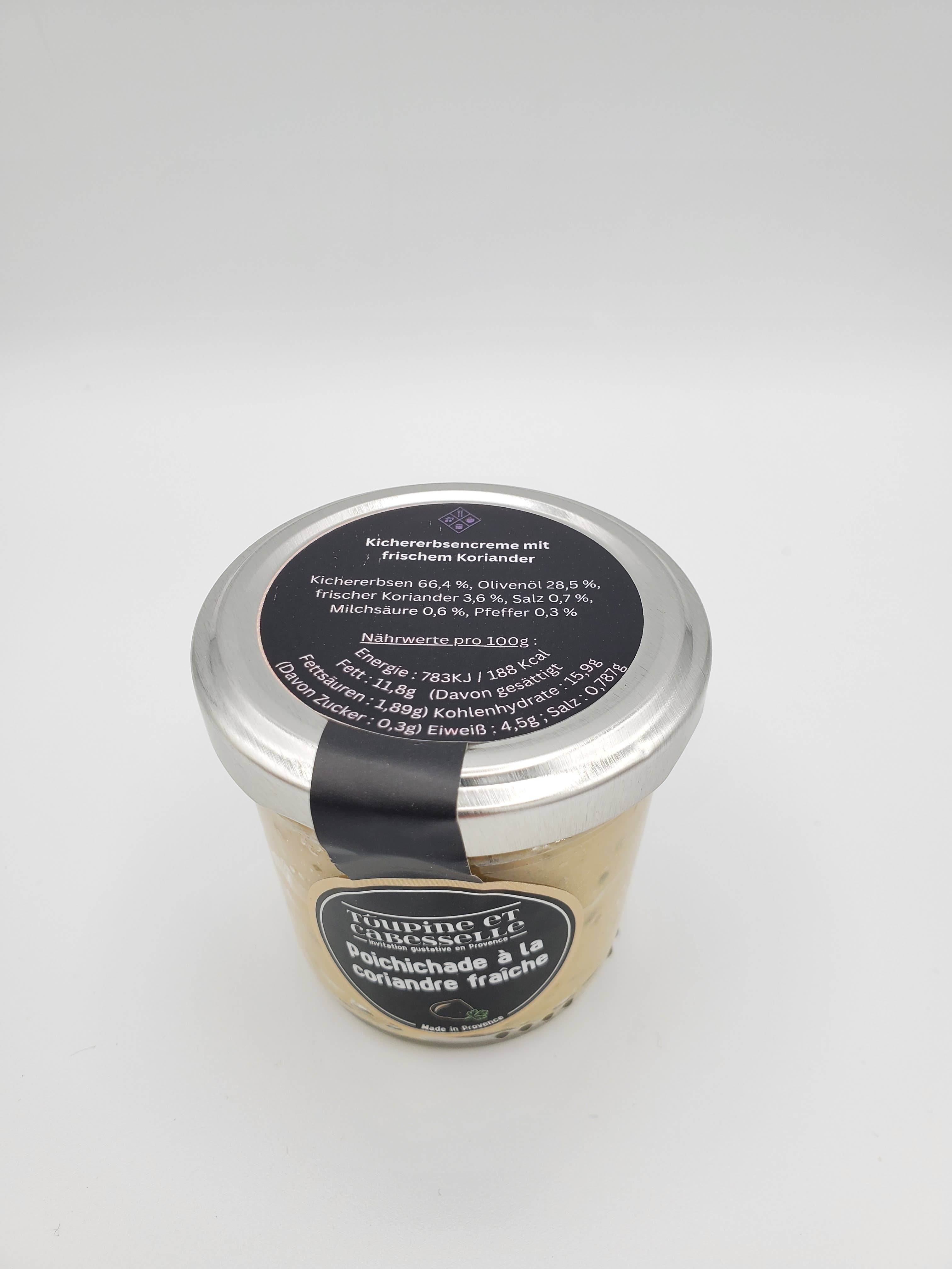 Toupine et Cabesselle - Vente Sauces - Poichichade à la coriandre fraîche1