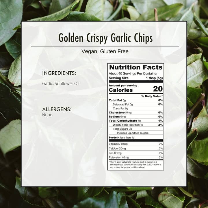 Burma Love Foods Company - Wholesale Chips - Golden Crispy Garlic Chips