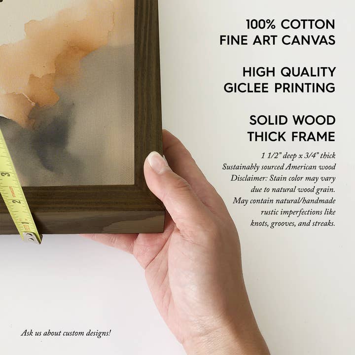 Hangout Home - Wholesale Art Print - Cowgirl Riding High - Ranch House Canvas Art - Wood Framed4