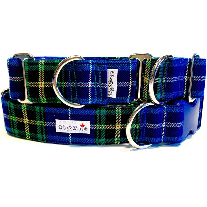 NS Tartan Dog Collar for wholesale by Wiggle Bumz