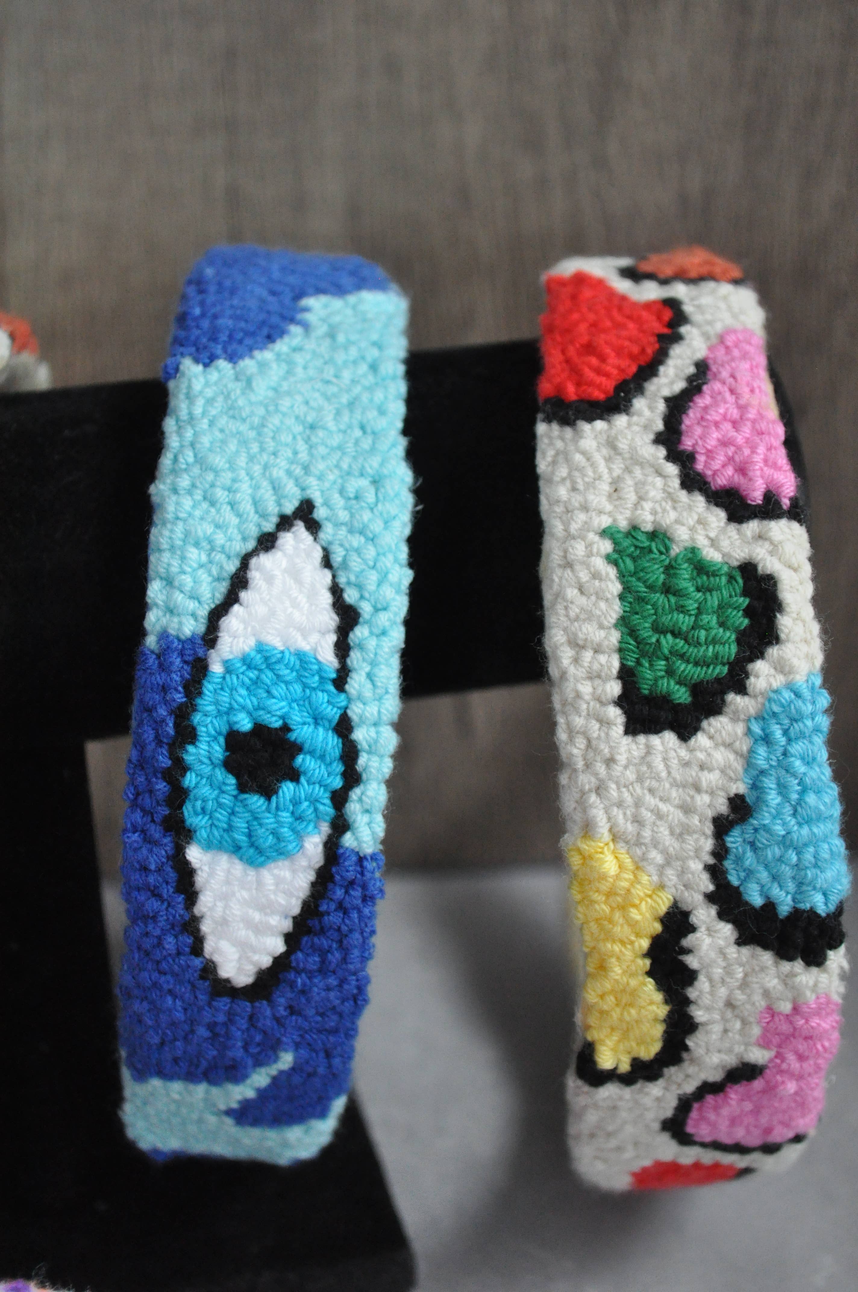 TheMellys - Wholesale Fashion Headband - Women's - Punch Needle Vibrant Headband1