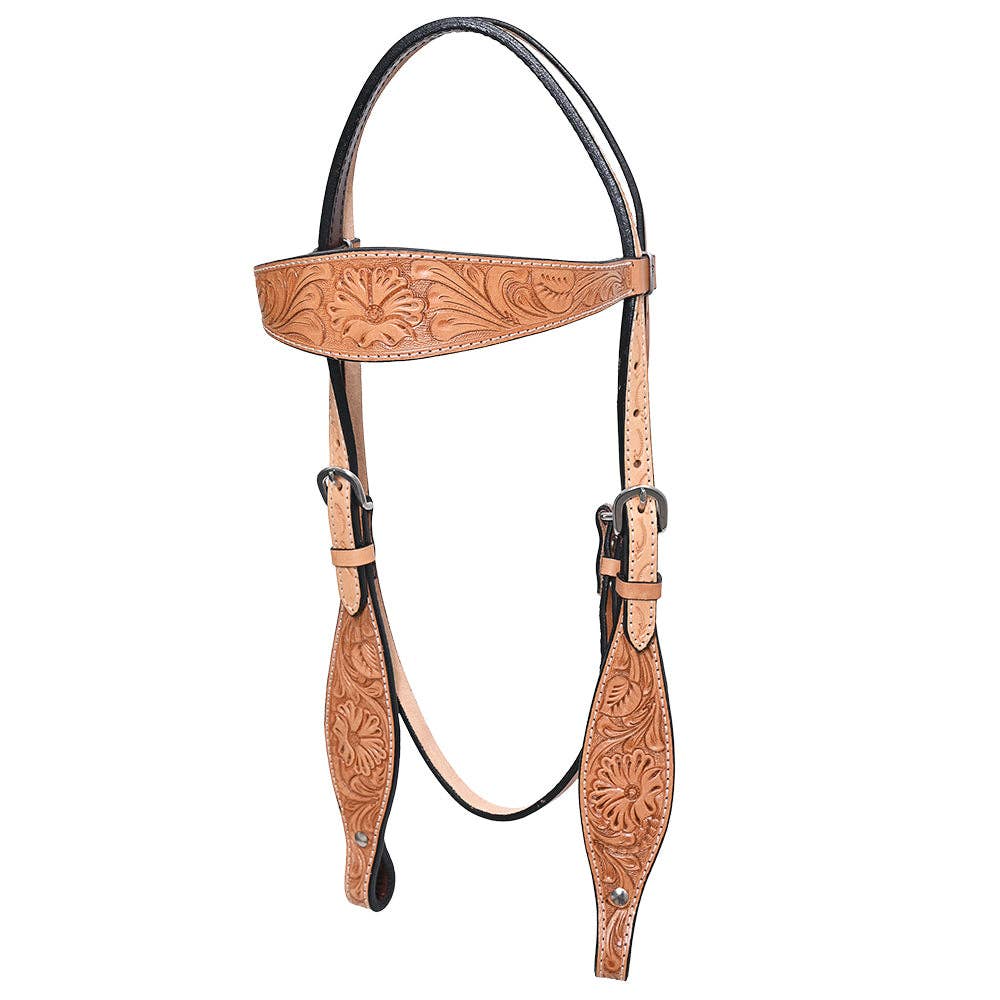HILASON - Wholesale Horseback Riding Gear - HILASON Western Horse Headstall Breast Collar Set Tack Genuine American Leather | For Horses Headstalls25