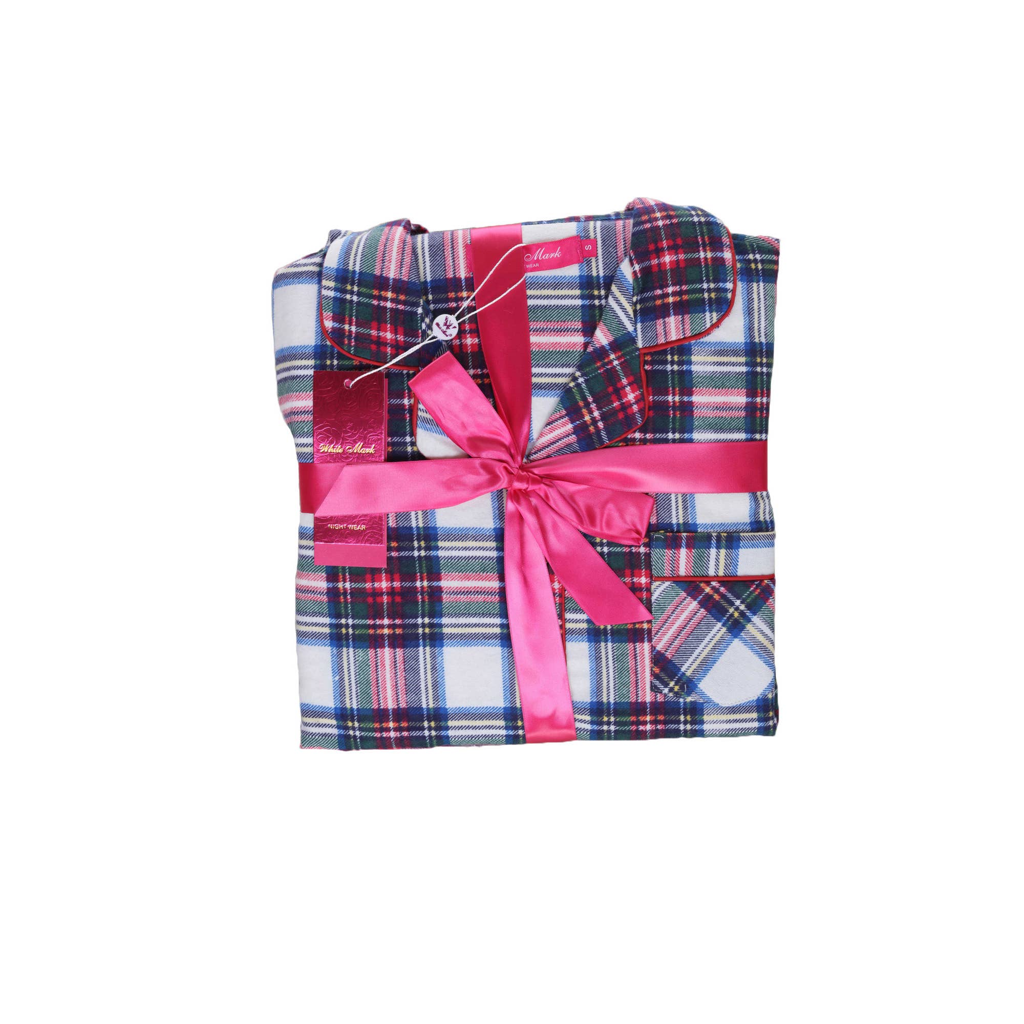 WHITE MARK - Wholesale Pyjamaset - Dames - Drie-delig Pyjama Set - Plus Size9