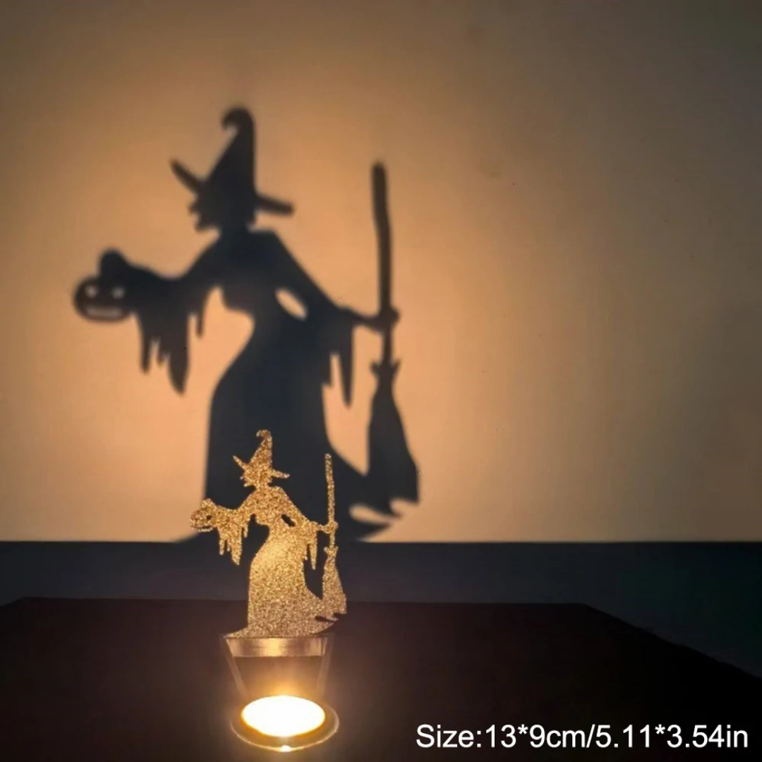 Buddha Ayurveda - Wholesale Candle Holder - Candlestick Set – Pumpkin & Skull Decor1