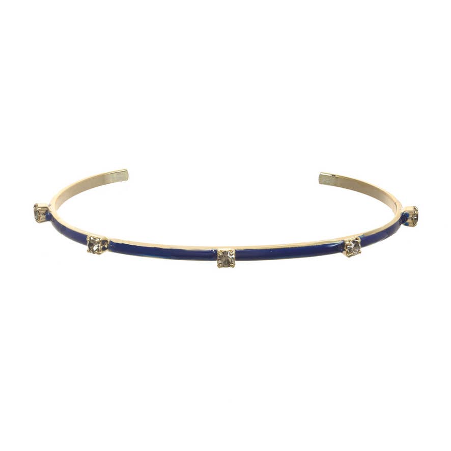 TOVA - Vente Bracelet manchette - Bracelet manchette Everly en laiton plaqué or clair9