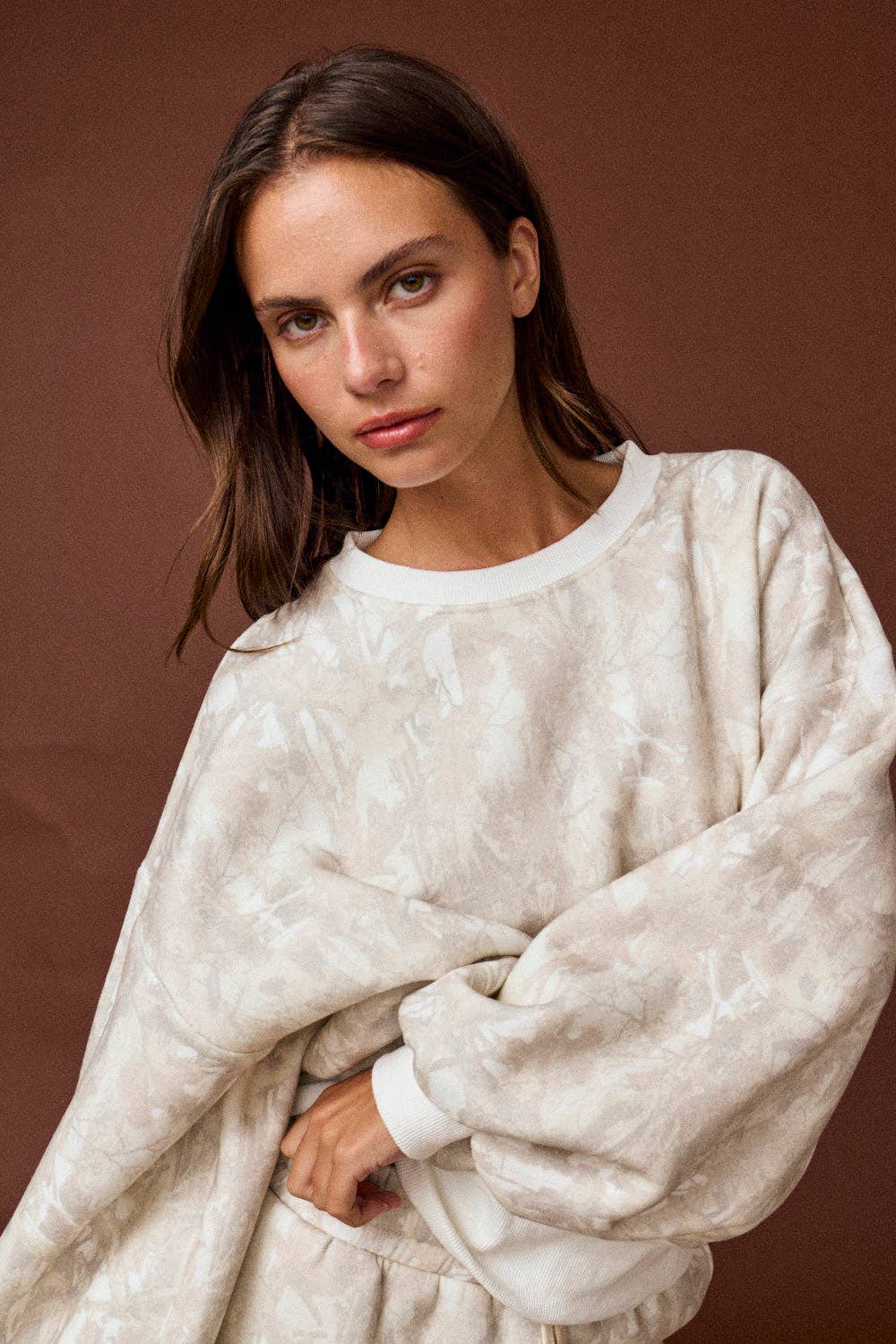 Papermoon - Wholesale Activewear Set - Women's - PX50791 - Woodland Camo Crewneck Set13