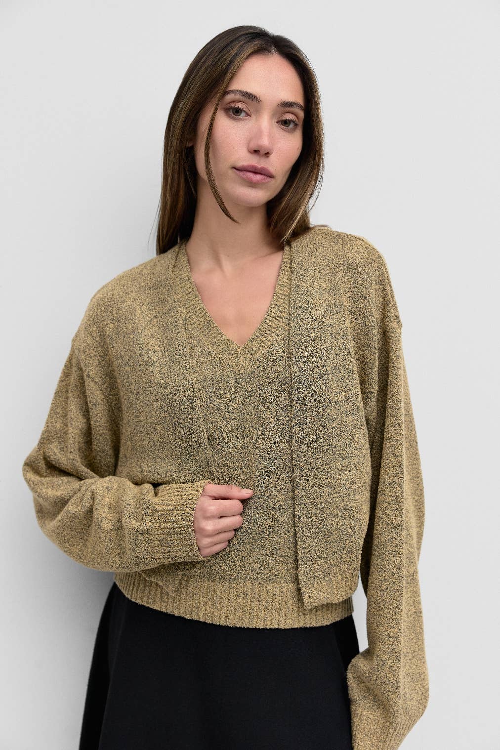 MOD REF - Wholesale Cardigan - Women's - The Carrie Cardigan | Soft Terry Knit Cardigan3