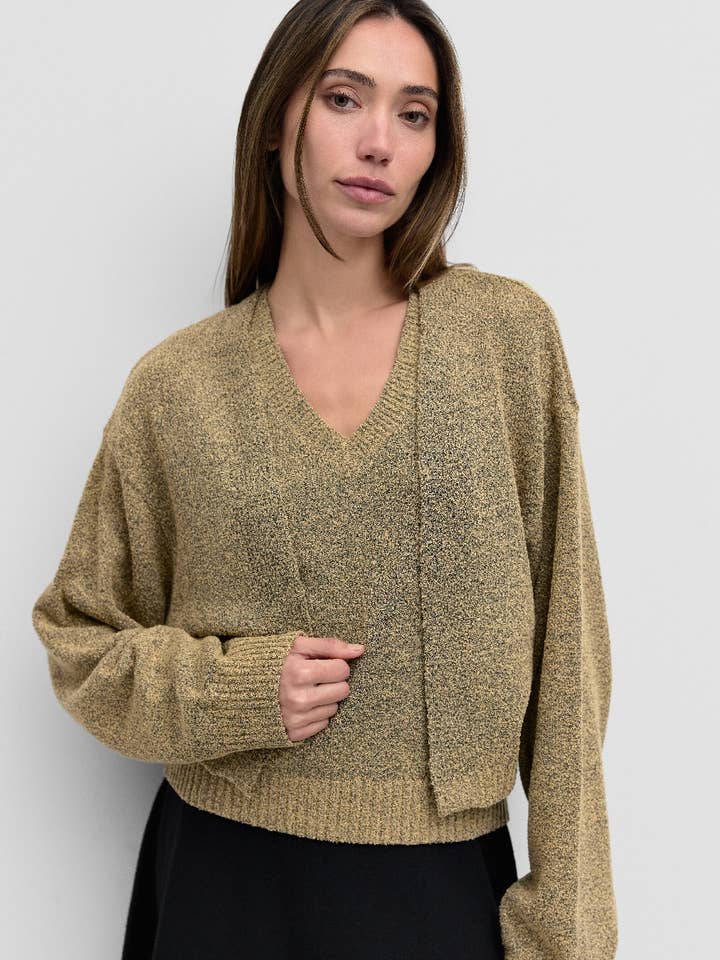 MOD REF - Wholesale Cardigan - Women's - The Carrie Cardigan | Soft Terry Knit Cardigan3