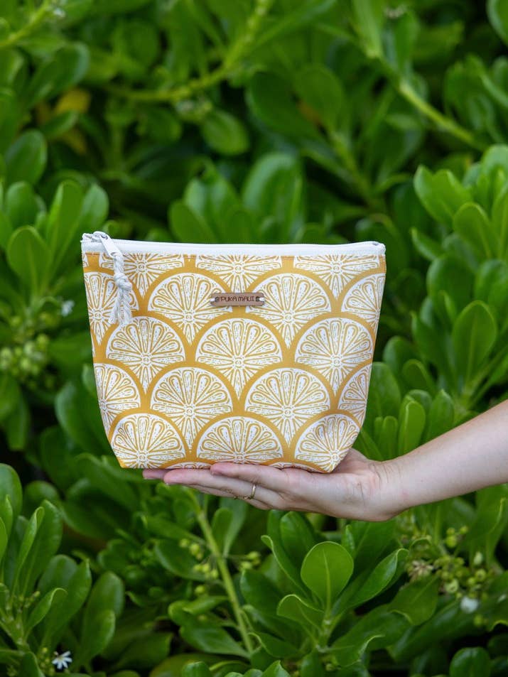 Citrus Grove Standup Pouch for wholesale by Puka Maui
