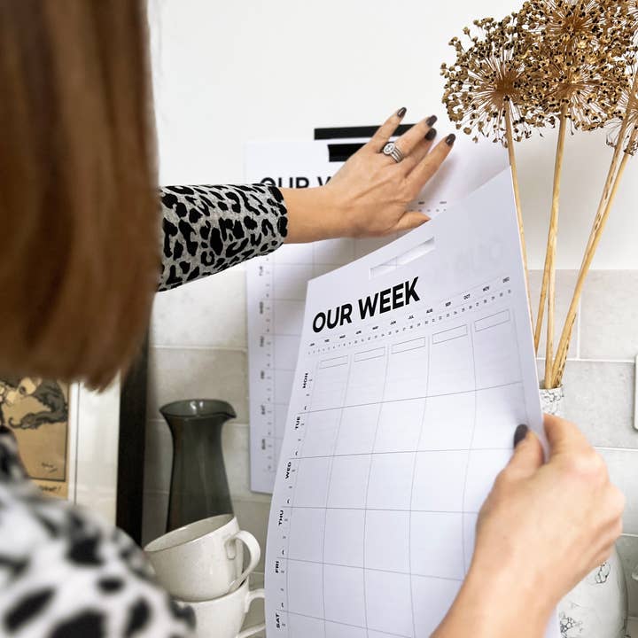 HELLO TIME - Venta al por mayor Agendas - Planificador Familiar de Pared7