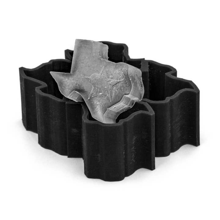 Siligrams - Wholesale Ice tray/mould - Texas State and Star Whiskey Ice Cube Tray0