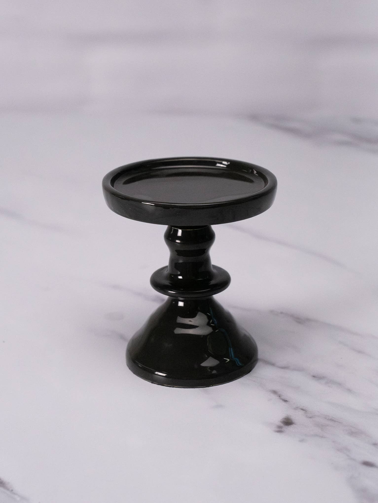 Made Market Co. - Wholesale Decorative Tabletop Object - Pedestal Mini Black