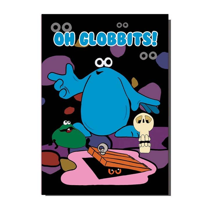BYG138 Oh Globbits Card (pack of 6) for wholesale by Bite Your Granny