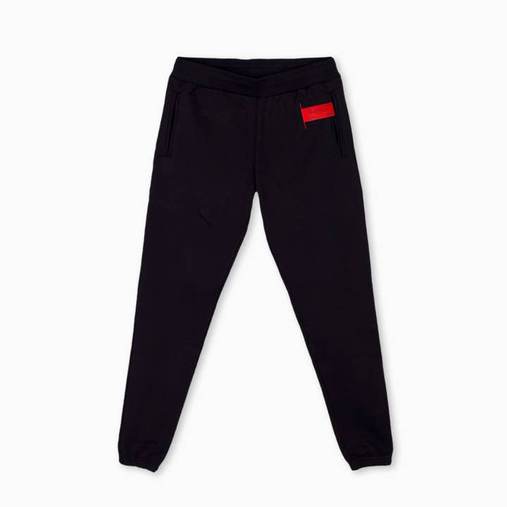 PARTCH Must Sweatpants Black Organic Cotton for wholesale by PARTCH