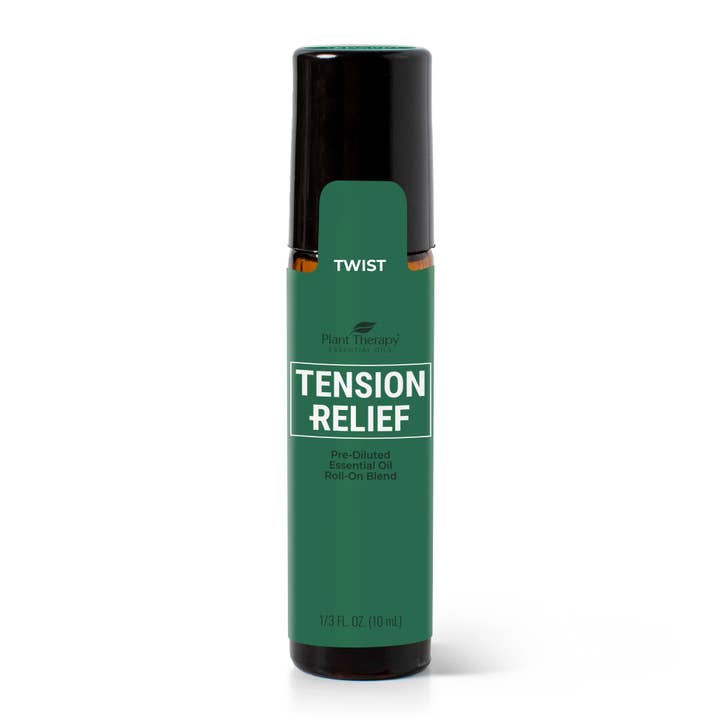 Plant Therapy - Wholesale Essential Oil Roll-On - Tension Relief Essential Oil Blend Pre-Diluted Roll-On 10mL