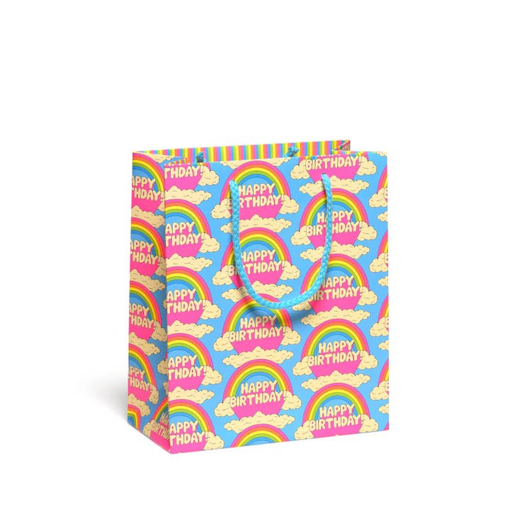 Red Cap Cards - Wholesale Gift Bag - All Over Rainbows gift bags