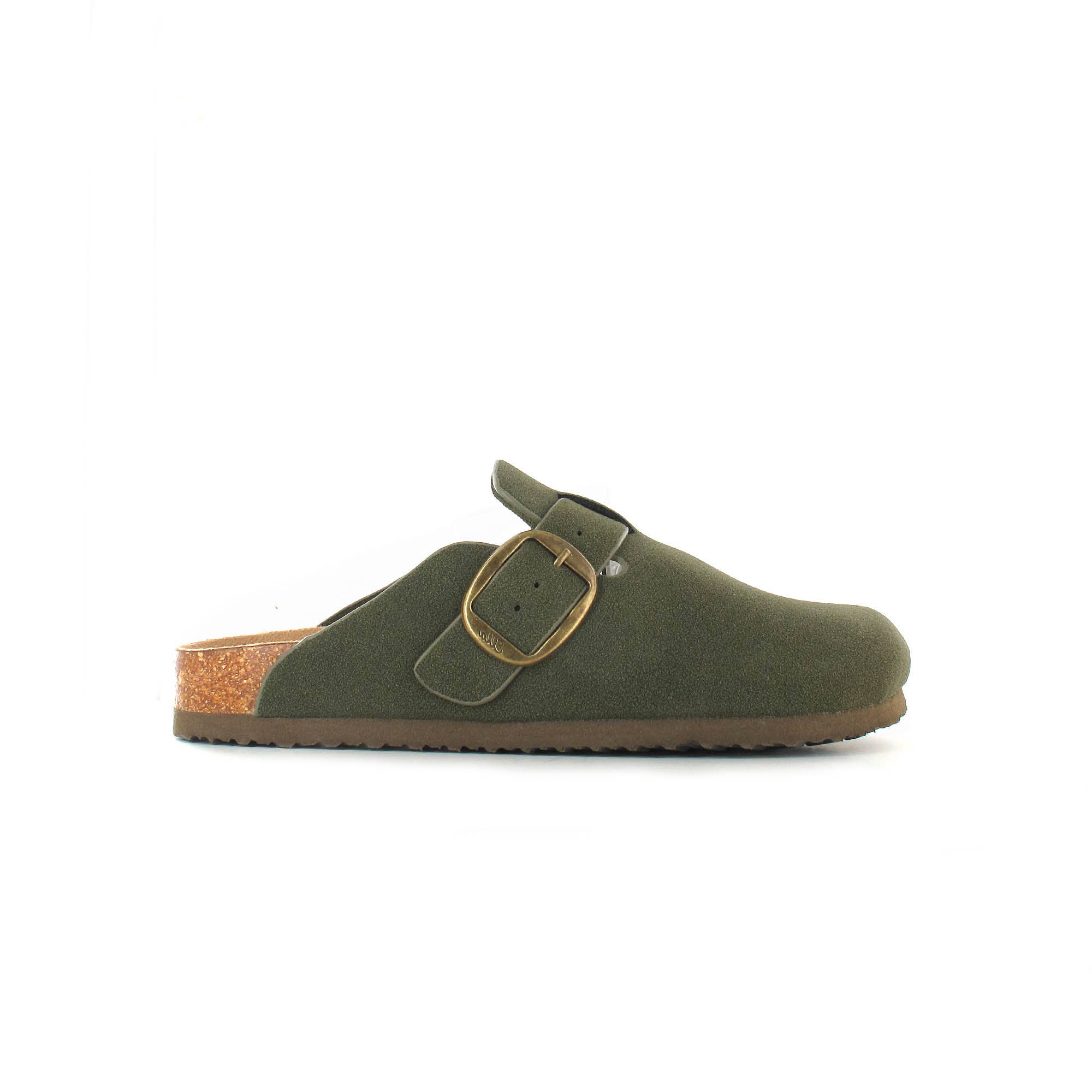 Ella Shoes Ltd – Großhandel Schlappen – Damen – Alice – Komfortable Mules aus Kunstwildleder mit verstellbarer Metallschnalle9