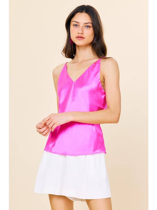 SKIES ARE BLUE - Wholesale Camisole - Women's - Satin Cami Top4