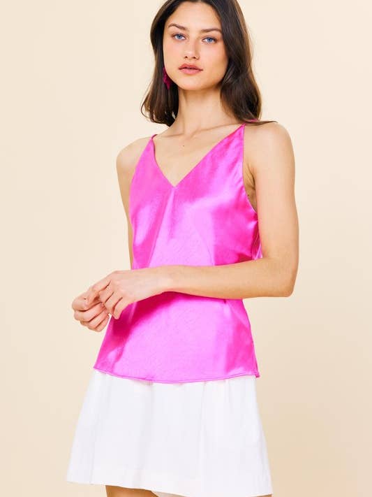 Camisole en satin pour la vente par SKIES ARE BLUE