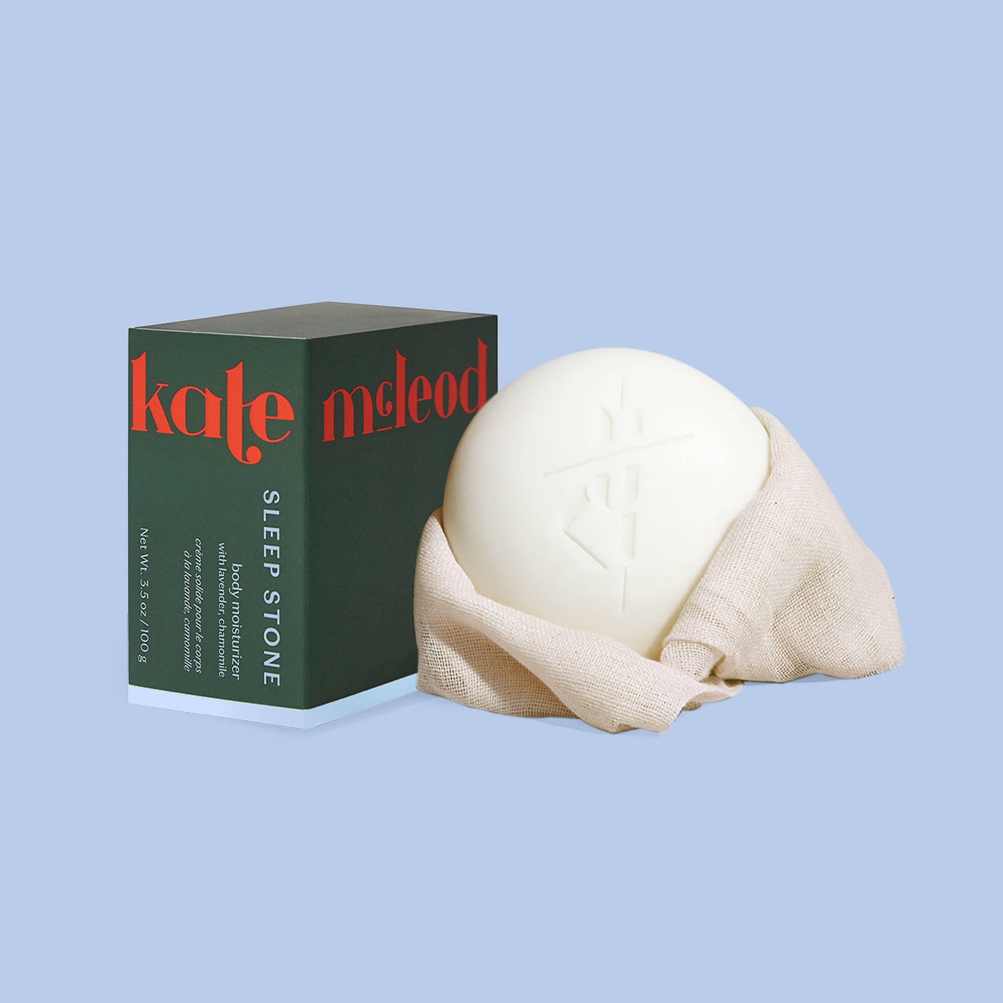 Kate McLeod - Wholesale Solid Lotion - Sleep Stone | Deep Moisturizing Lotion Bar1
