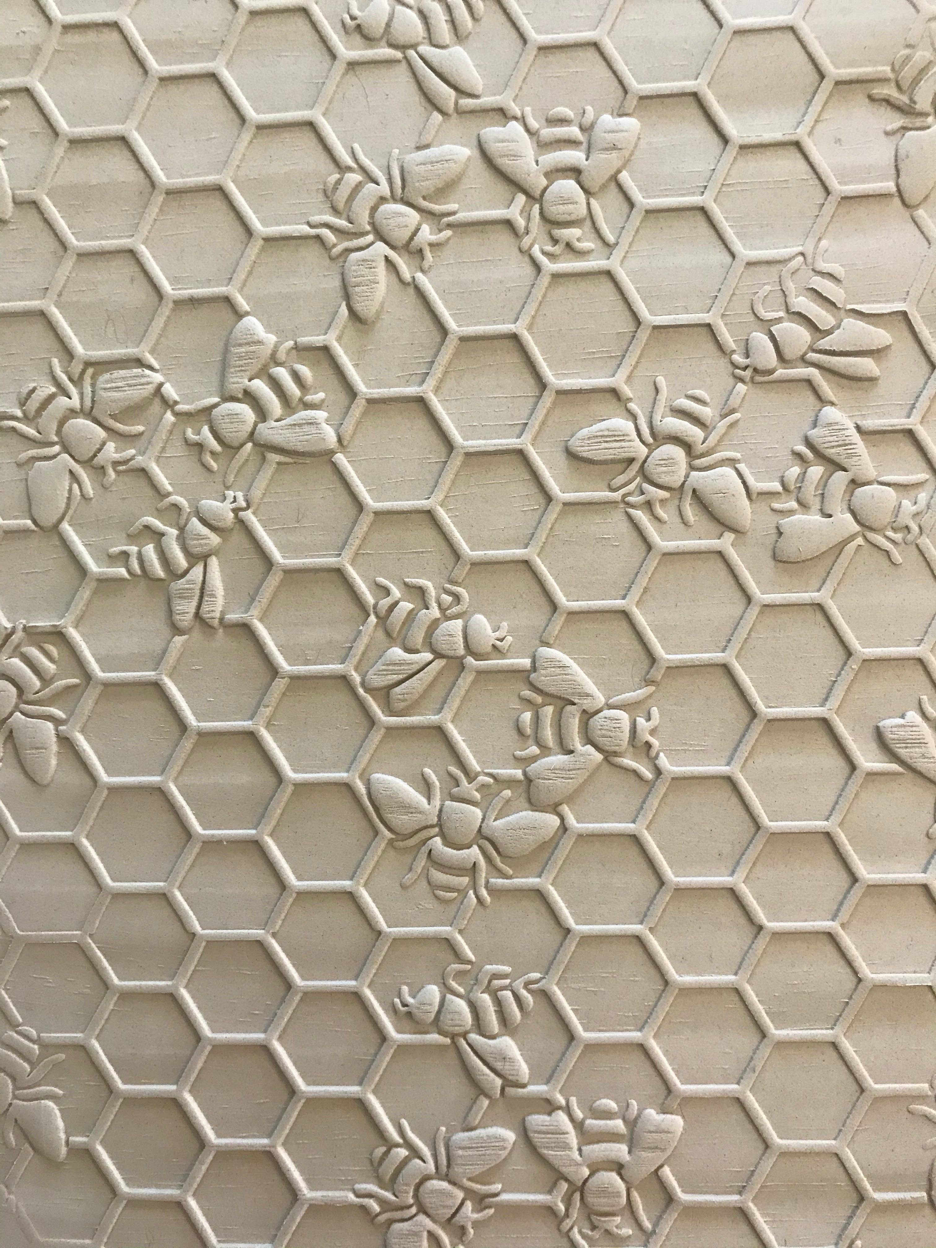 Sweet Rolling Pins – wholesale Kavel – Präglad kavel med bikaka och bin – keramik & bakning3