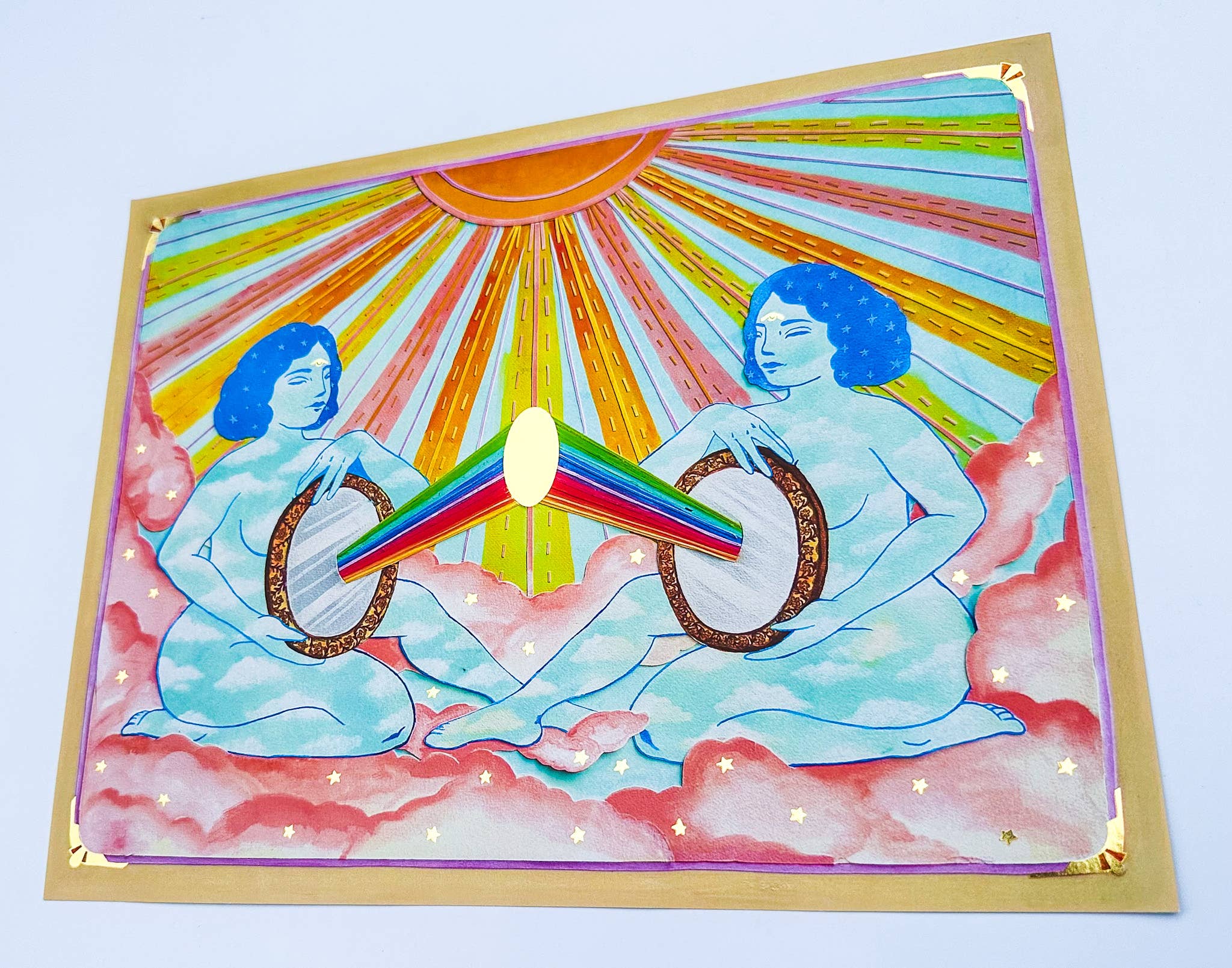 Guided Hand Studio - Wholesale Art Print - Foil Print: Reflect What You Are3