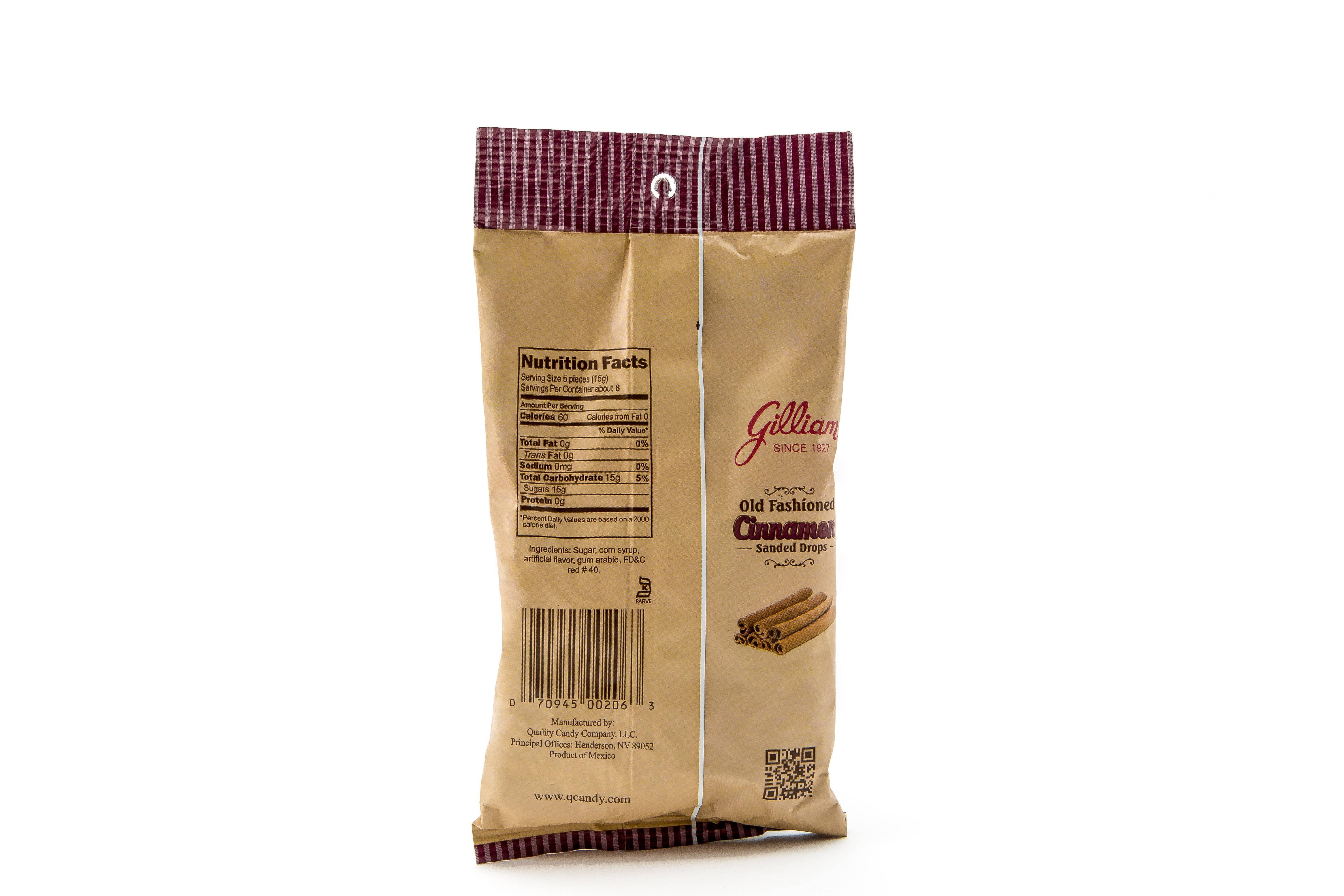 Quality Candy Company - Vente Bonbons durs - Pastilles à la cannelle Gilliam 12ct x 4,5oz1