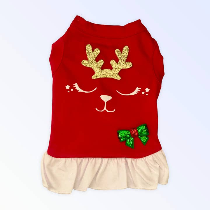 Bark Fifth Avenue - Wholesale Pet hoodie – Dog - Cute Little Reindeer1