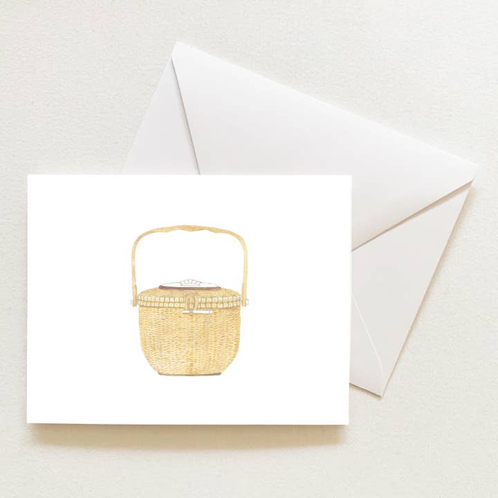 Nantucket Notizkarte mit Ärmeln für den Großhandel von Sara Fitz