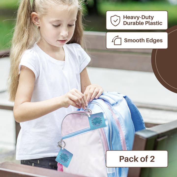 3dRose - Wholesale Keychain - Unisex - 3dRose, Lotus Flower Symbol Illustration Light Blue Aqua Tones, Key Chain8