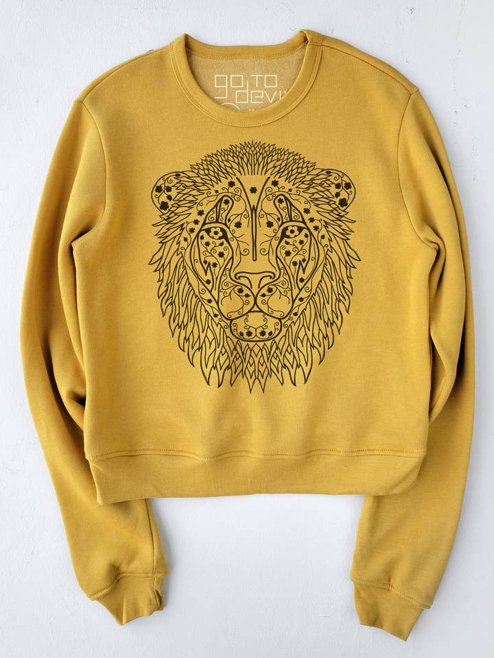Magic Lion Womens Sweatshirt for wholesale by Go To Devil